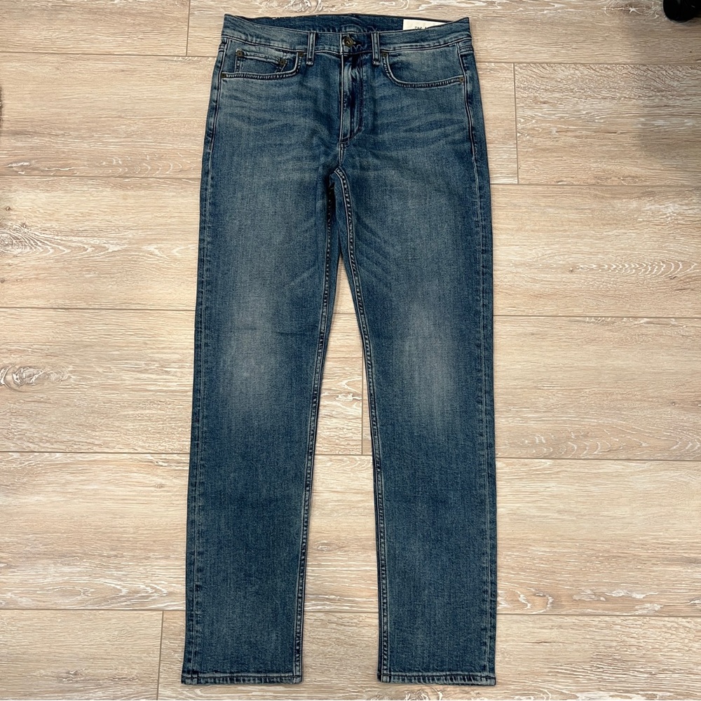 Rag & Bone Fit 2 Light Blue Slim Stretch Jeans 33/32
